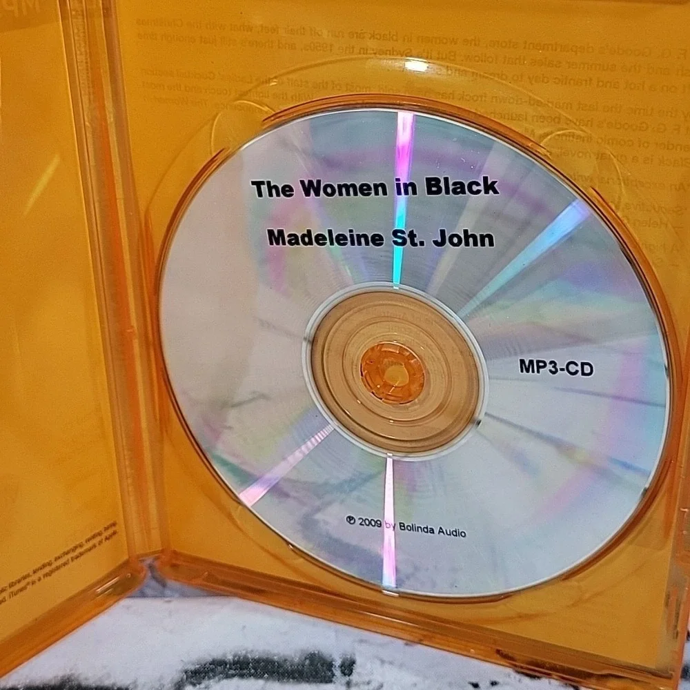 The Women in Black Audio Book by Madeleine St John MP3-CD Disc